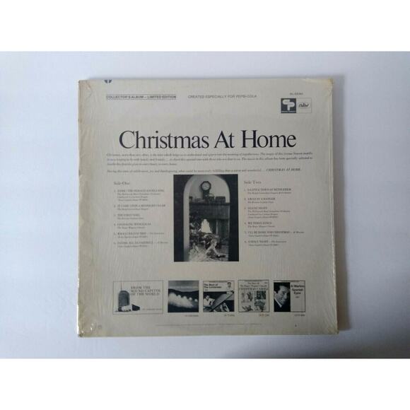 Christmas At Home Vinyl LP Record Album Capitol Records SL 6530 Holiday Classics - Picture 3 of 5